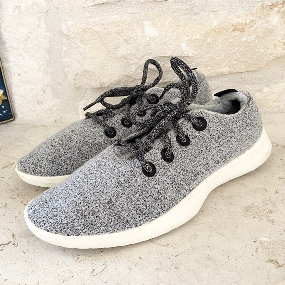 allbirds Other - Allbirds Wool Runner Shoes Men's US 11 Gray w/ White Sole